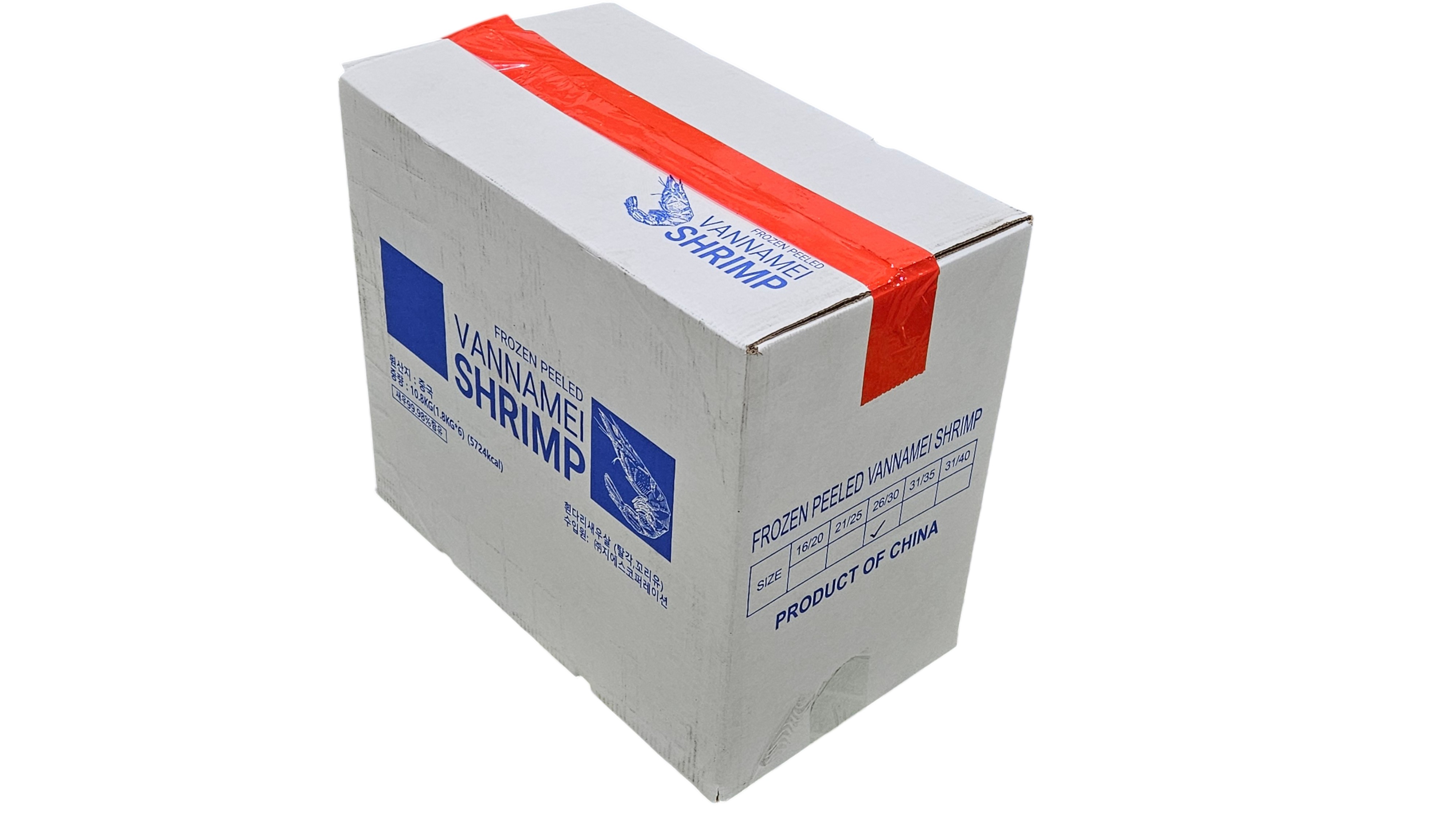 두절탈각새우(PDTO, 1.8kg, 중국) 26/30