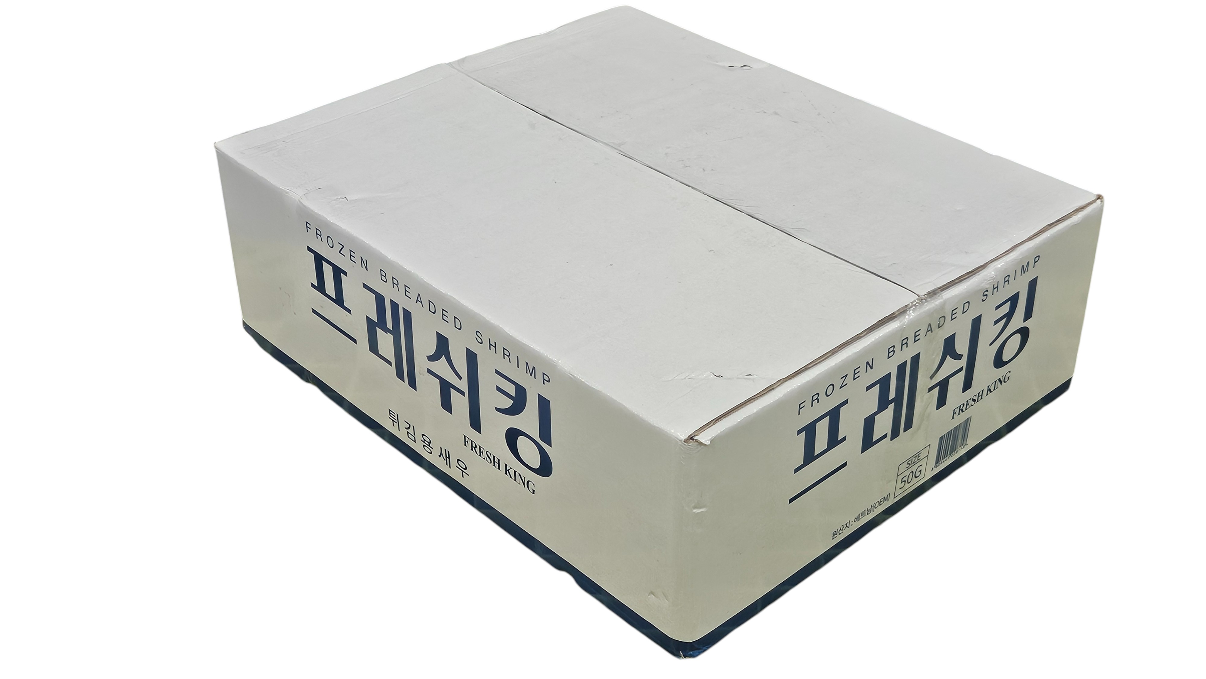 빵가루 새우(왕새우까스, 토페도새우, 머리있음) 50g/마리