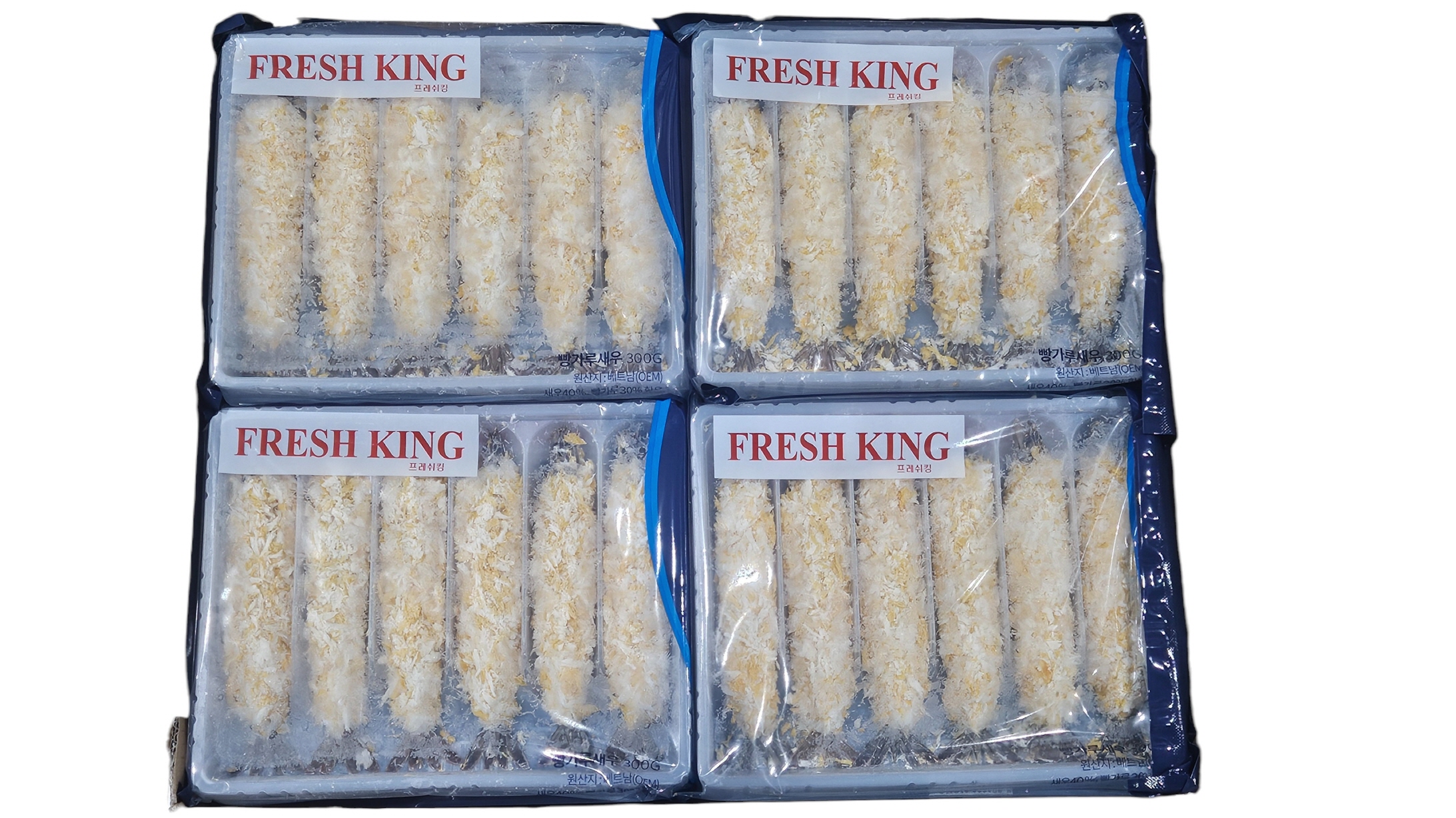 빵가루 새우(왕새우까스, 토페도새우, 머리있음) 50g/마리