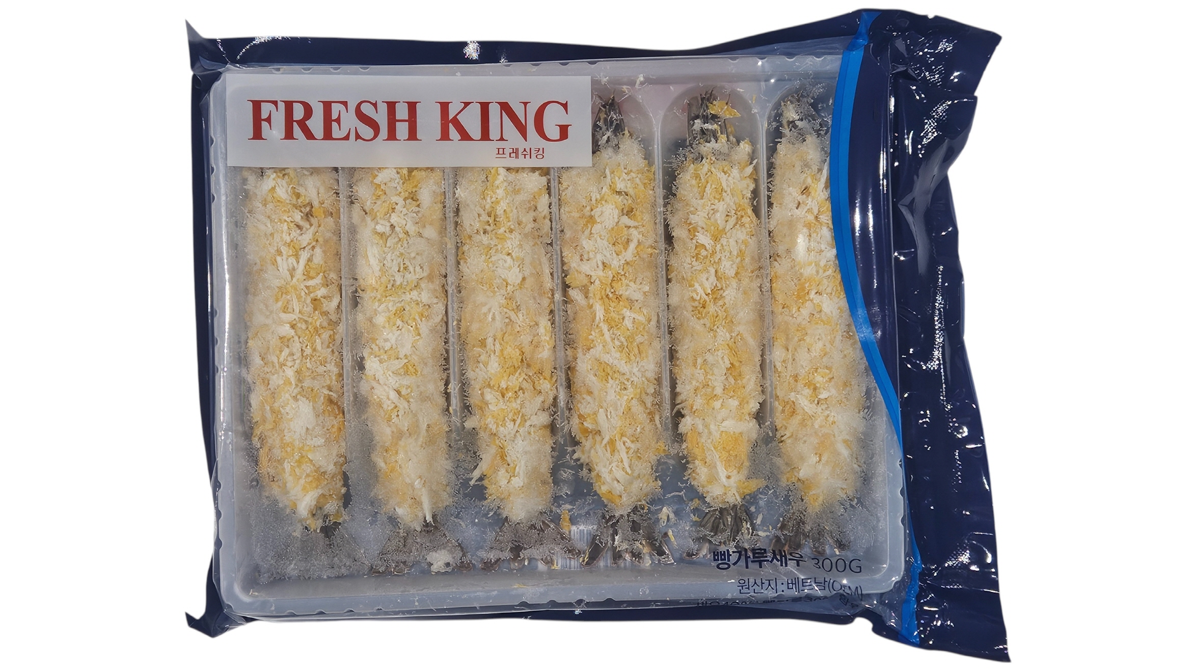 빵가루 새우(왕새우까스, 토페도새우, 머리있음) 50g/마리