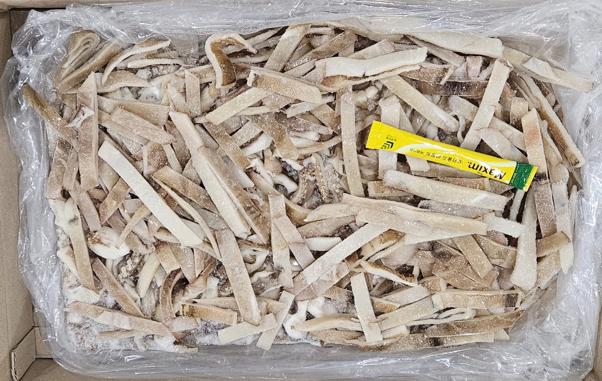 원양산 오징어채 (4kg, 막채)