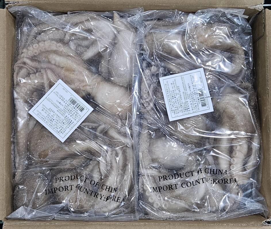 냉동활낙지 200/300 (4미)