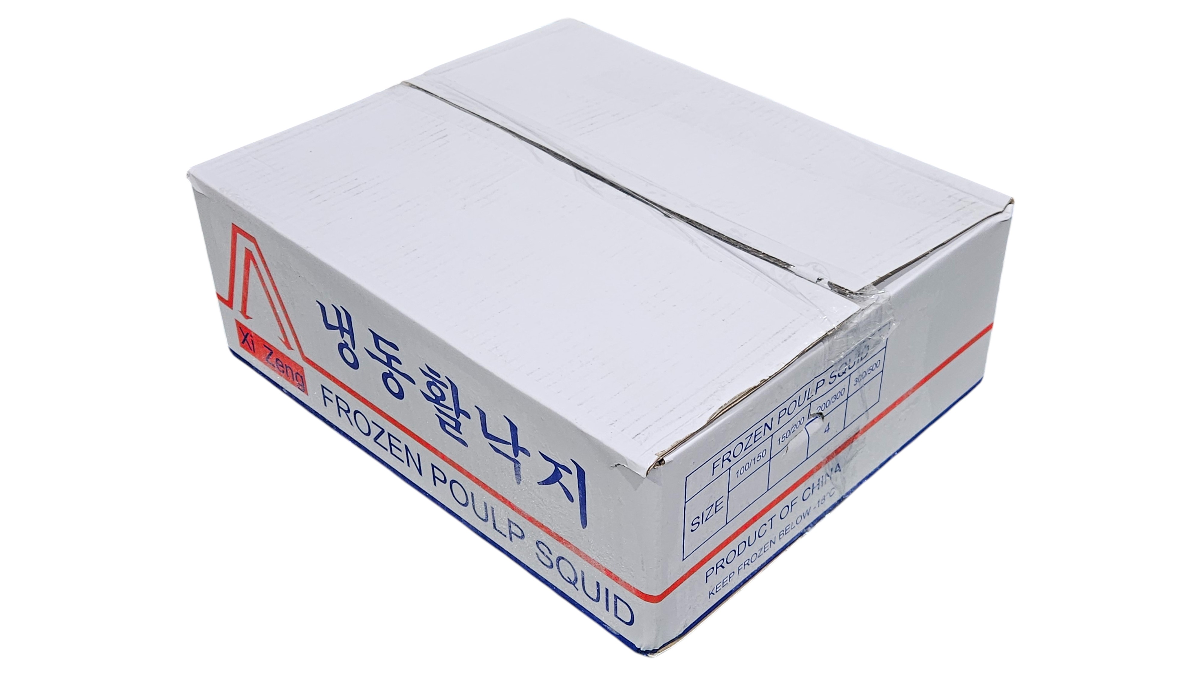 냉동활낙지 200/300 (4미)