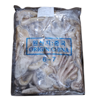 내장제거 낙지 300/500 (6/7미)