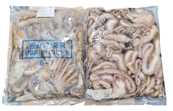 내장제거 낙지 300/500 (6/7미)