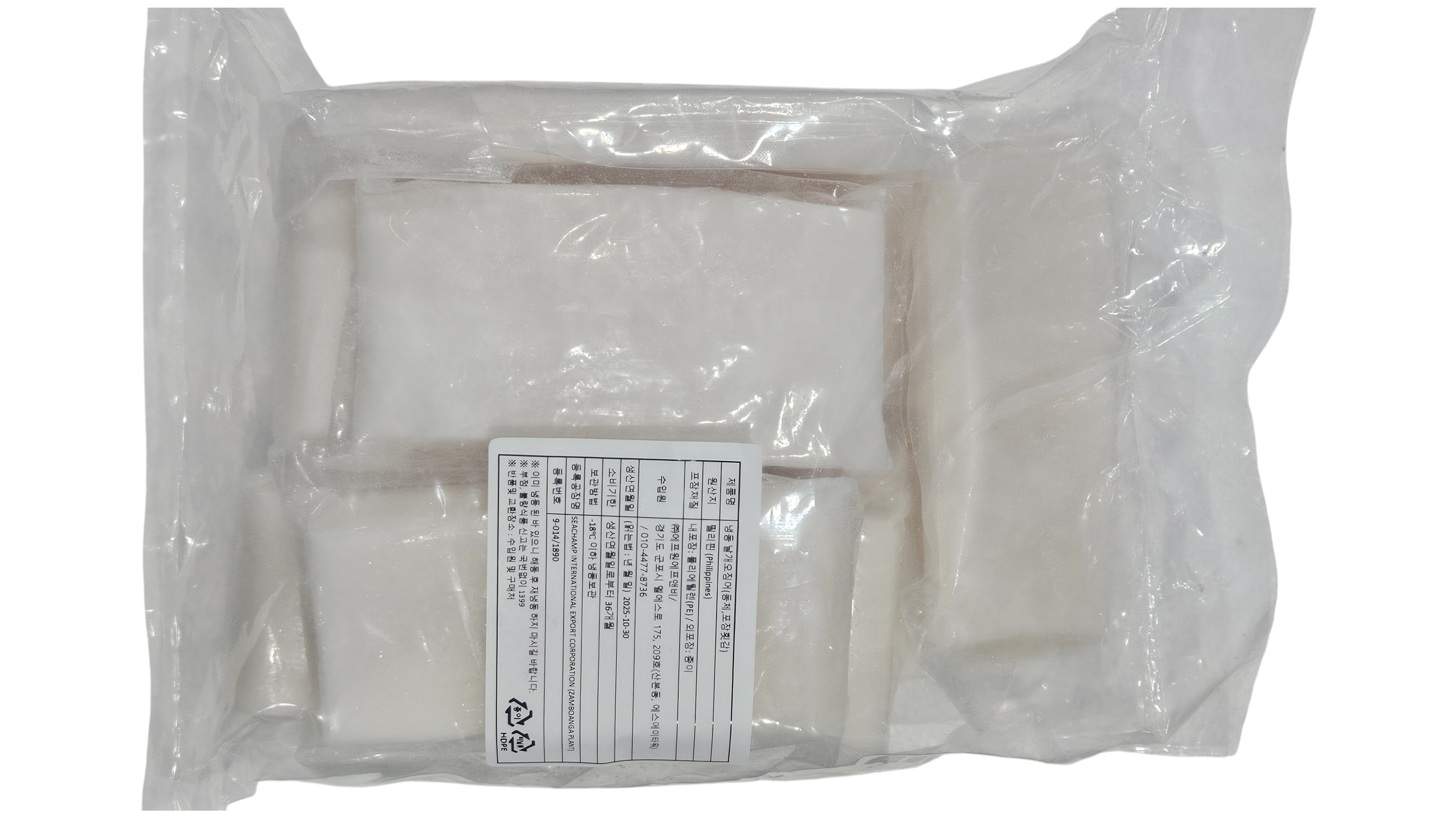 대포한치/대왕한치 2L (횟감용, 필리핀)