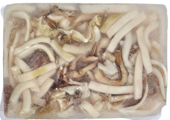 오징어채 블럭 550g, 중국산
