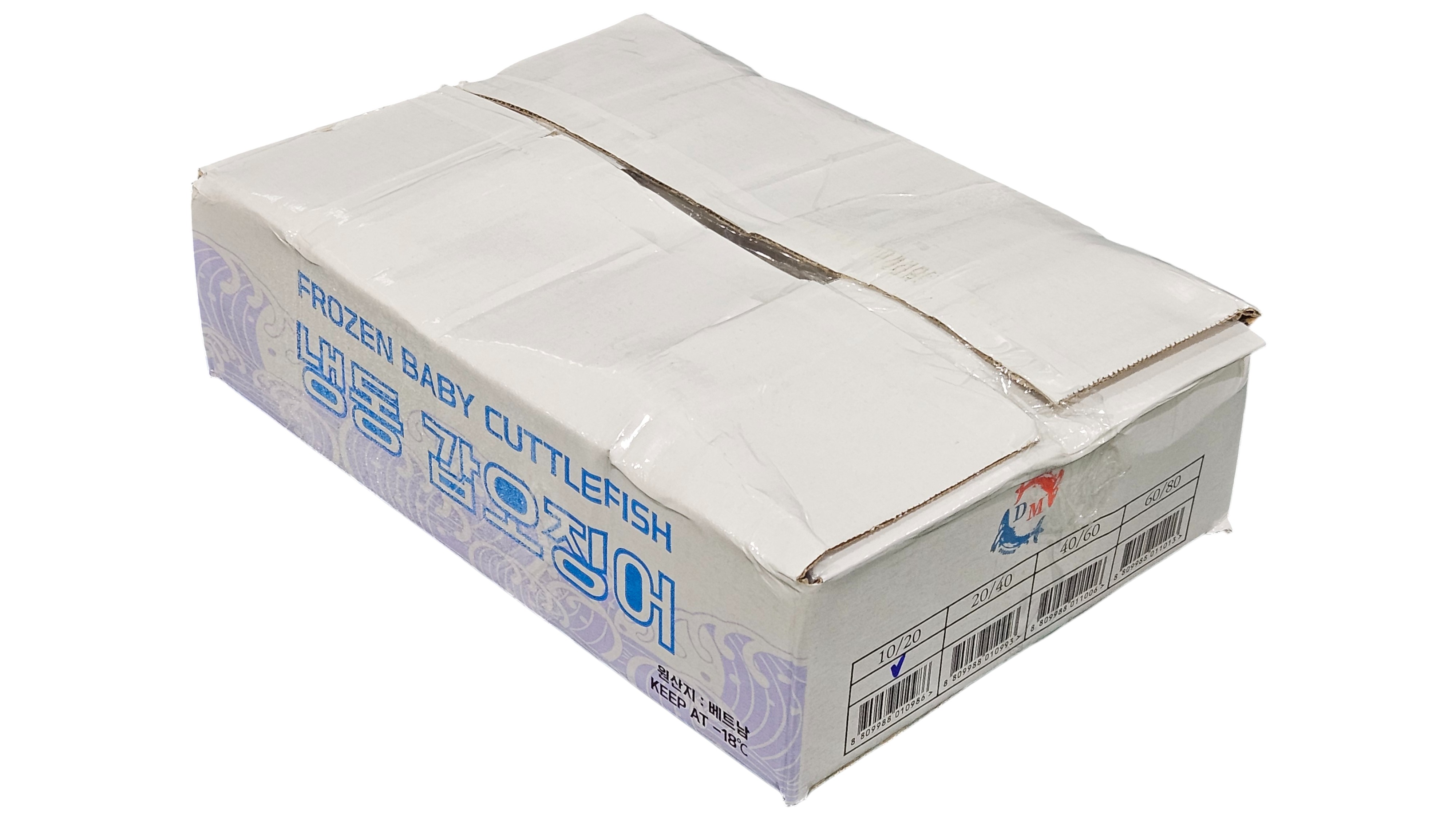 손질 미니 갑오징어 10/20 (베트남, 베이비 이까)