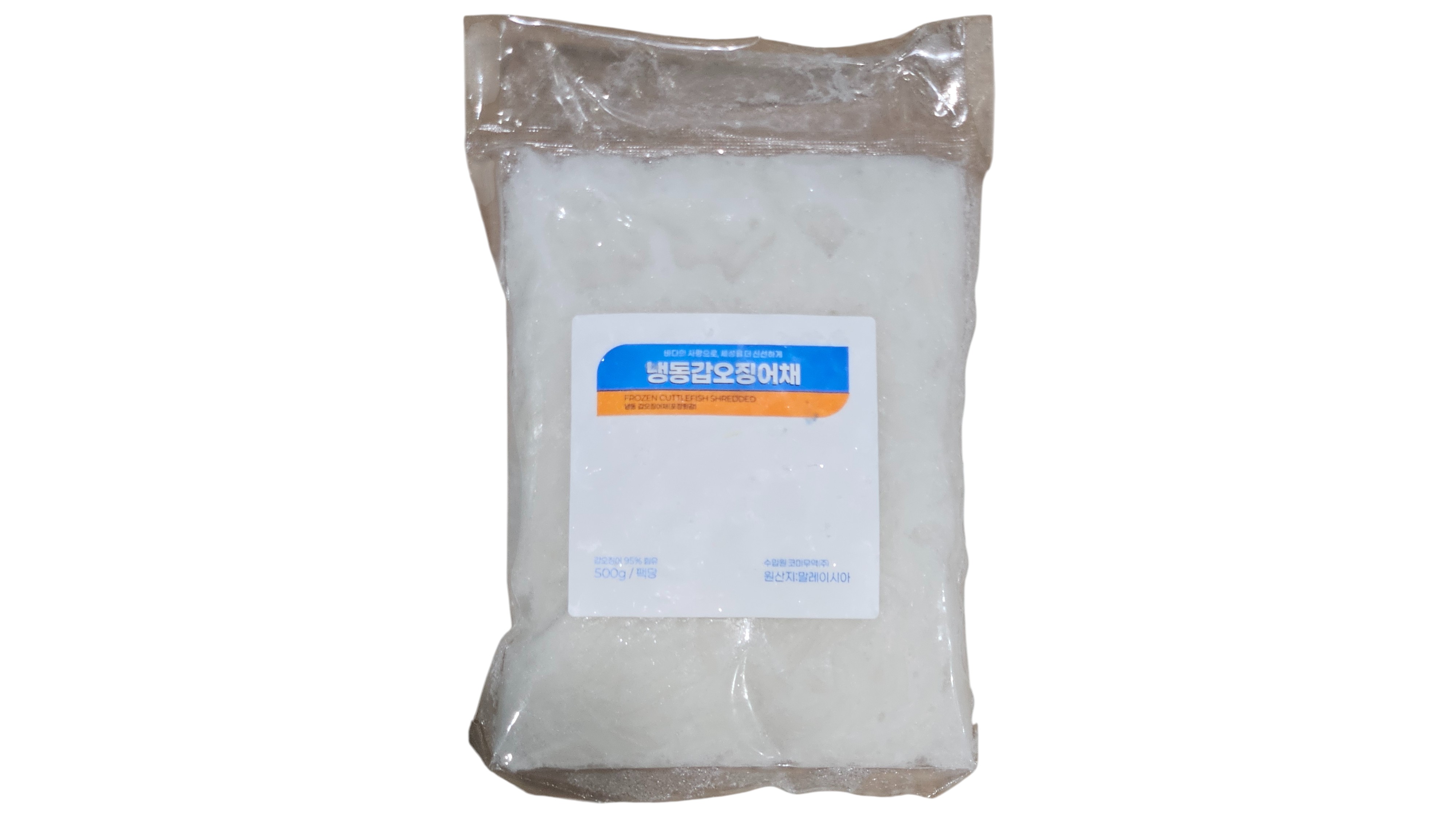 갑오징어채 500g (횟감용, 말레이시아)