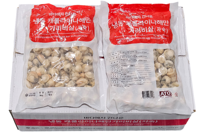 자숙가리비살 (손질 순살 가리비관자)