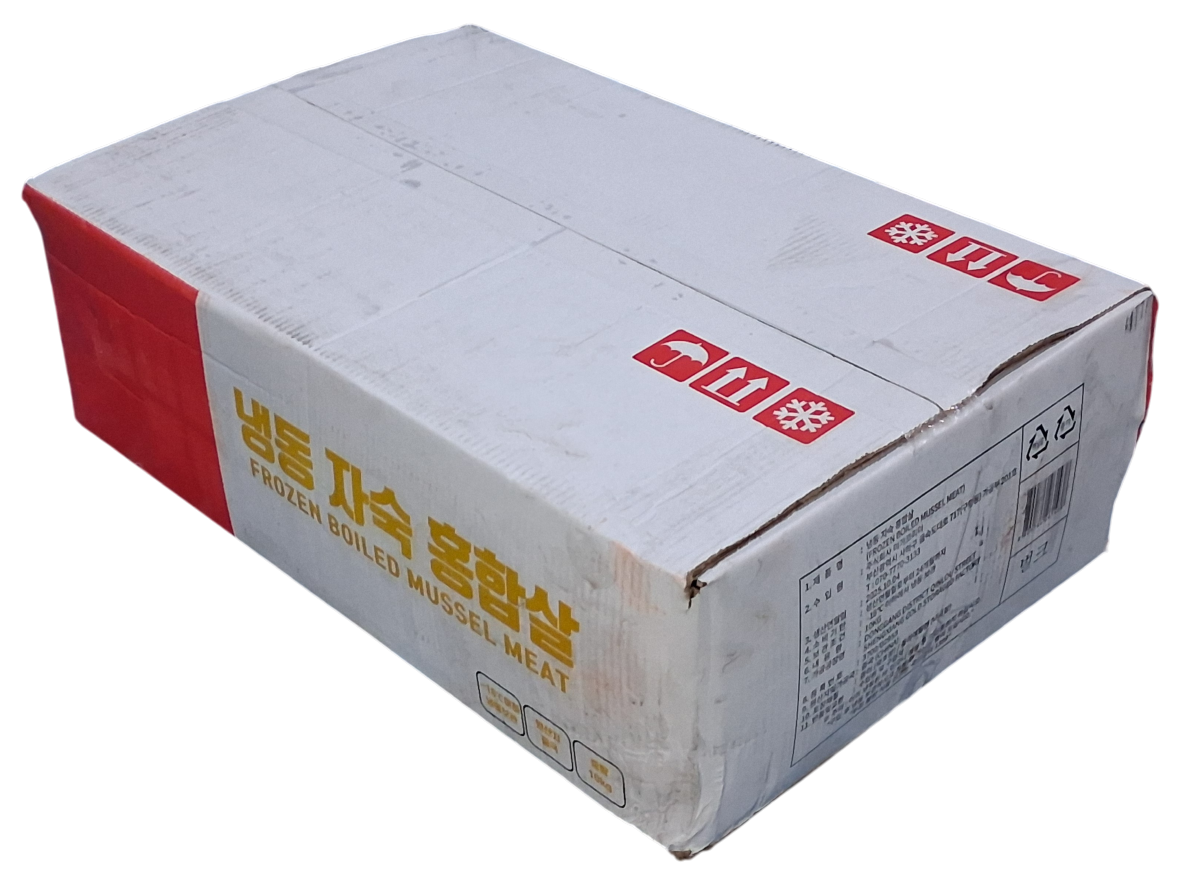 홍합살/자숙 깐홍합 100/200 (중국, 10kg, 벌크)