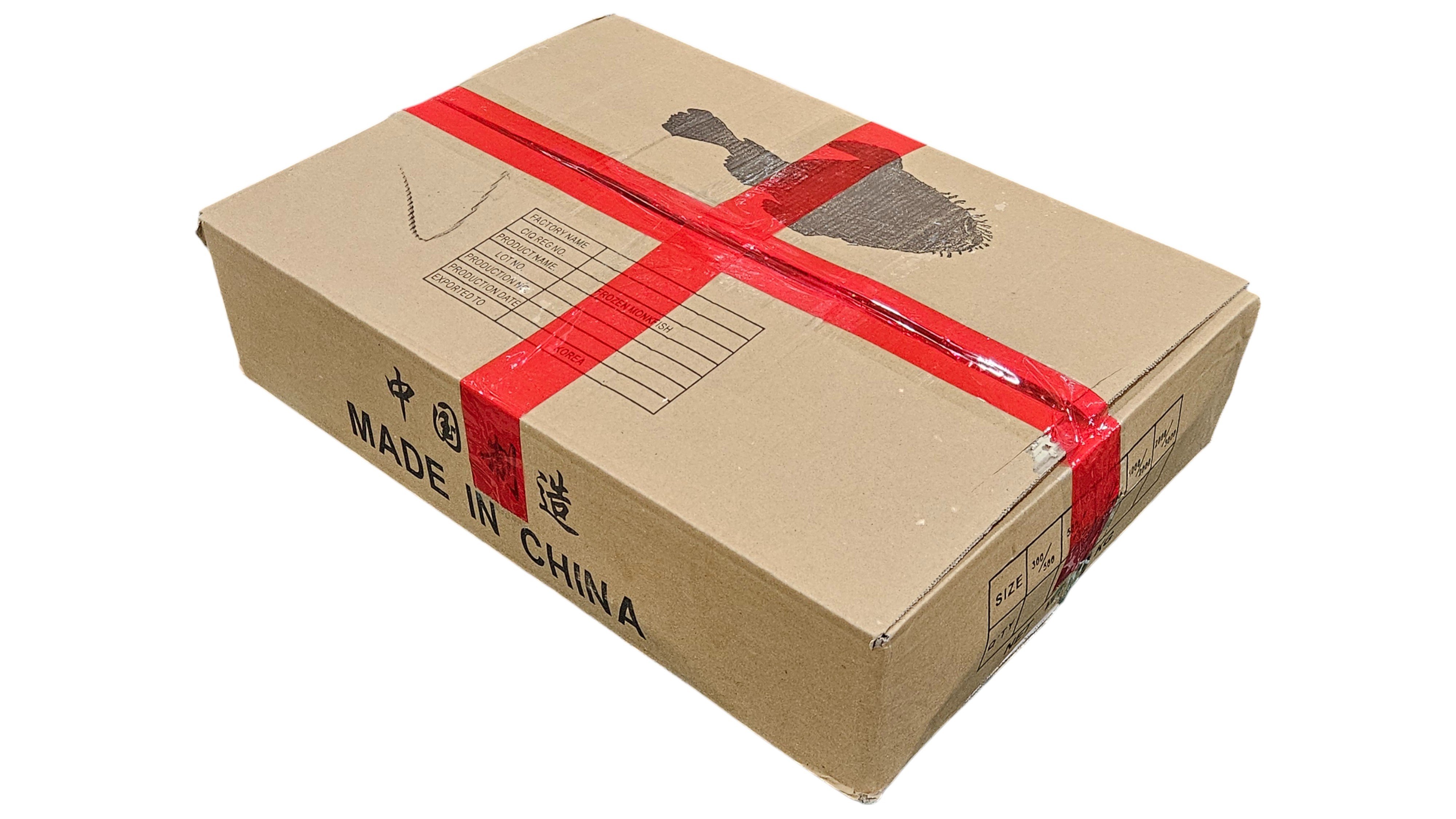 냉동 아구 7미 (비절단, 10kg)