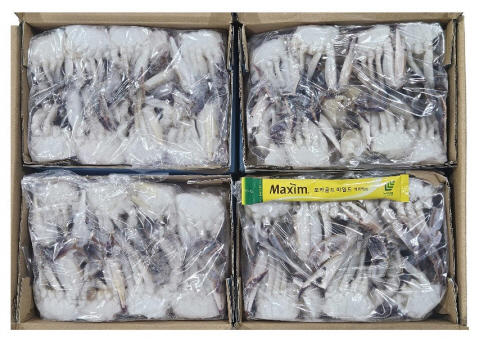 중국산 절단꽃게 L