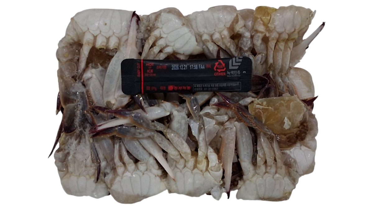 중국산 절단꽃게 M