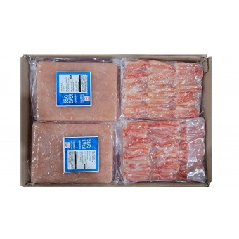 붉은대게살, 홍게살 (혼합)